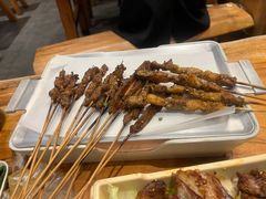 烤羔羊肉串-木屋烧烤(创业店)