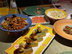 松仁爆三样-那家小馆•北京菜•烤鸭(中关村店)