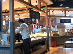 自助取餐区-比格比萨自助(国展店)