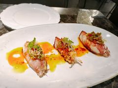 土豆泥填馅小鱿鱼-LESCEDARS Brasserie Bistro香柏树