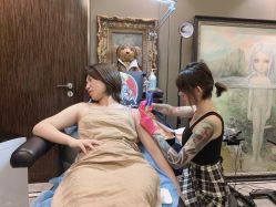 点击看大图 -3AM HAIR SALON染发接发