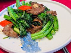 芥兰炒滑牛肉-北园酒家(小北路店)