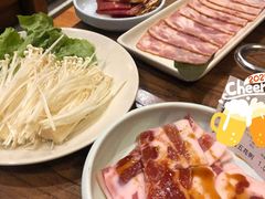 调味猪五花-九田家黑牛烤肉料理(三墩店)
