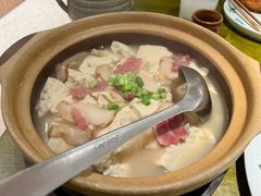 松茸火腿炖老豆腐-一坐一忘云南菜(卓悦中心)