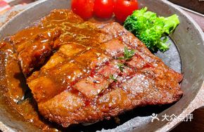 Black Pepper Thick Beef Steak