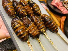 烤蚕蛹-三千里韩式炭火烤肉(南八马路店)
