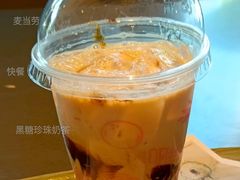 黑糖珍珠奶茶-麦当劳(萝岗敏捷广场店)