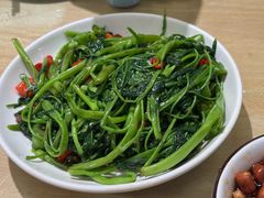 泰式虾酱炒通菜-东山茶寮(新安店)
