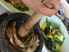 捣蒜擂茄子-天和晟烤鸭店(玉泉西街店)