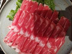 精品羊肉卷-老墙根涮肉·铜锅·烧烤(王四营店)
