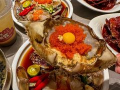 -草家酱蟹炭火烤肉店(珲春南路一店)