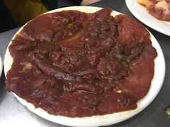 黑胡椒牛肉，瘦-松明一烤肉馆(鲁园店)
