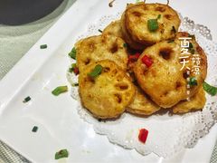 香酥炸藕夹-九头鸟酒家(四道口店)
