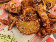 炭烤小章鱼配蒜香蛋黄酱-TOMATITO(无限极荟店)