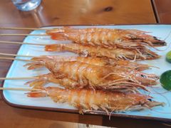 日式盐烤大虾-V Bar海景扒房(北海湾惠龙万达嘉华酒店)