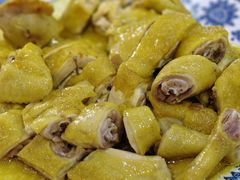 农家葱油鸡-水乡人家私房菜(逢简店)