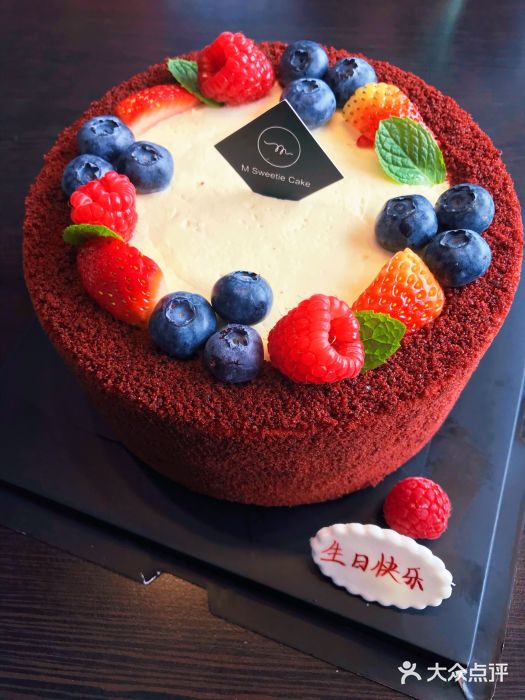姆们m sweetie cake(三里屯店)魅影红丝绒蛋糕图片
