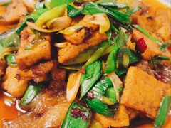 蒜苗香豆腐回锅肉-天回镇何氏豆腐(总店)