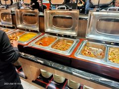 自助取餐区-环球约客烤涮自助(铜锣湾店)