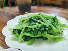椒丝腐乳炒通菜-南记食粥坊·宵夜大排档(岭南分店)