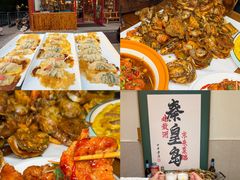 -东来菜馆•手抓海鲜家常菜•海鲜锅贴(鸽子窝店)