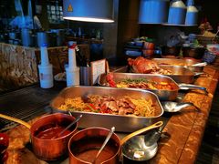 自助取餐区-万达瑞华酒店美食汇自助餐厅(楚河汉街店)