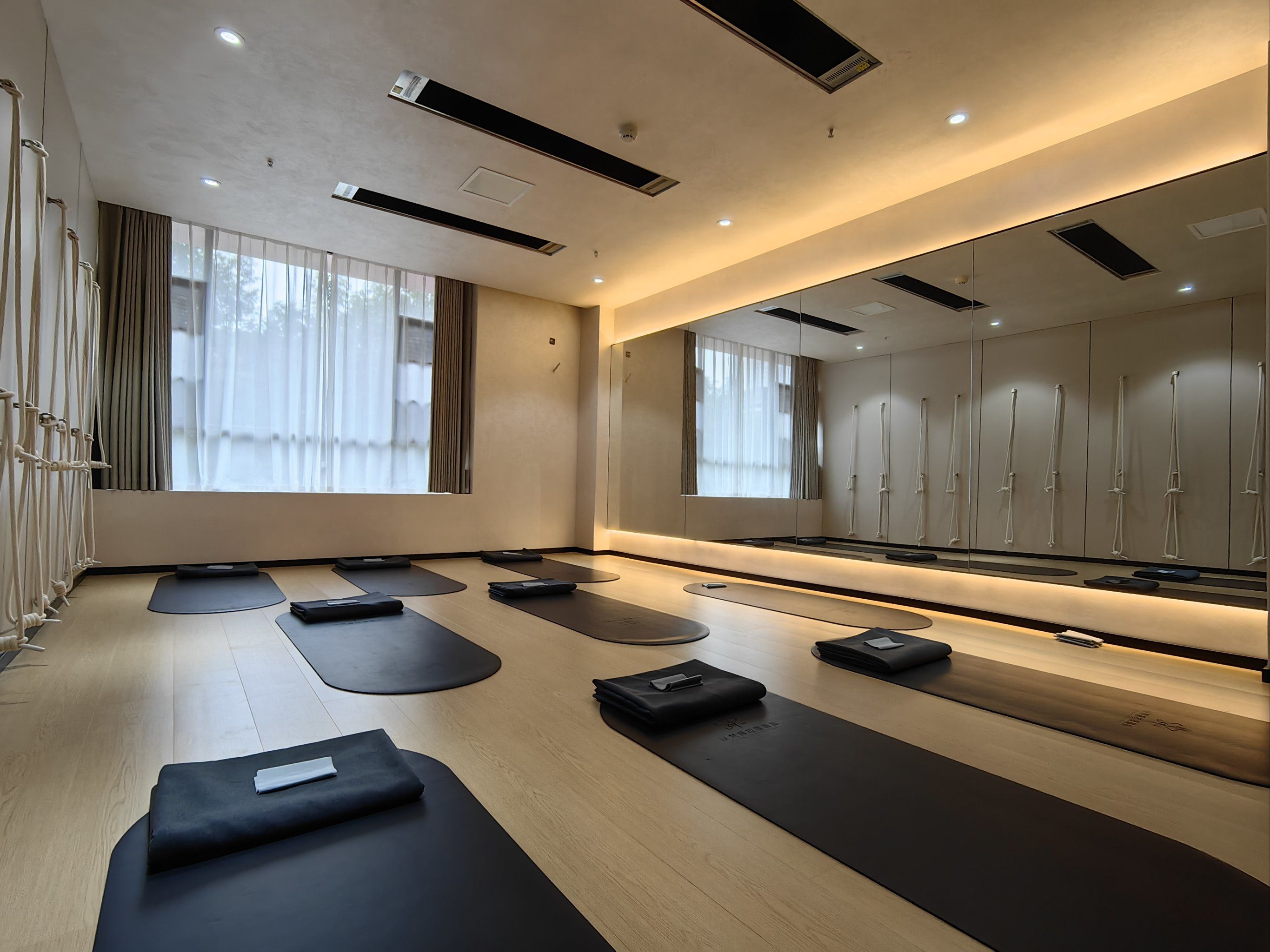 新开的瑜伽馆超棒体验