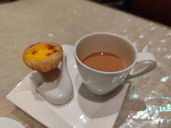 餐后葡挞配奶茶-8餐厅(新葡京酒店)
