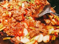现炒黄牛肉-小隐人家(乐松店)