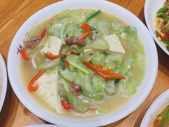 丝瓜烧老豆腐-辣公子·千岛湖私房菜(滨江店)