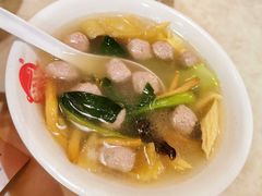 生汆丸子汤-子午路张记肉夹馍(小寨西路店)