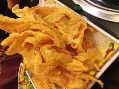 小芦炸腐竹-芦月轩羊蝎子(北蜂窝店)