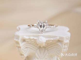 爱要用“心”说出来，心形线求婚钻戒！