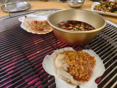 烤扇贝-农民烧烤(延边社区店)