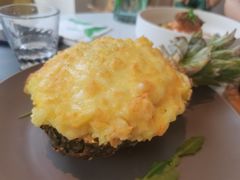 菠萝奶香海虾饭-开间茶馆·围炉煮茶