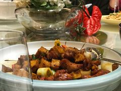 杏鲍菇黑椒牛肉粒-龙岩华美达龙州酒店