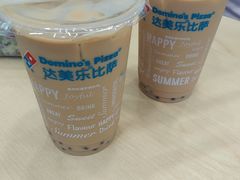 港式丝滑红豆奶茶-达美乐比萨(双安店)