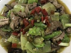 肝腰合炒-卢六川汤肉(南方花园店)