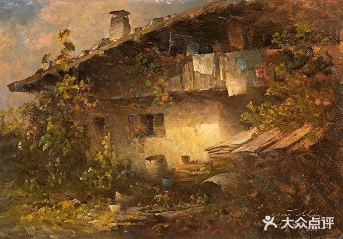 我想住在这里,奥地利画家穆利的山村油画,无言之美!