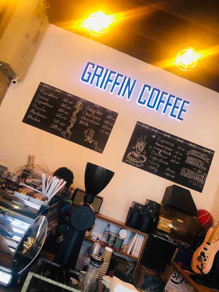 就约了永康路 griffin coffee是久闻大名 闺蜜说一直来 因为咖啡好喝