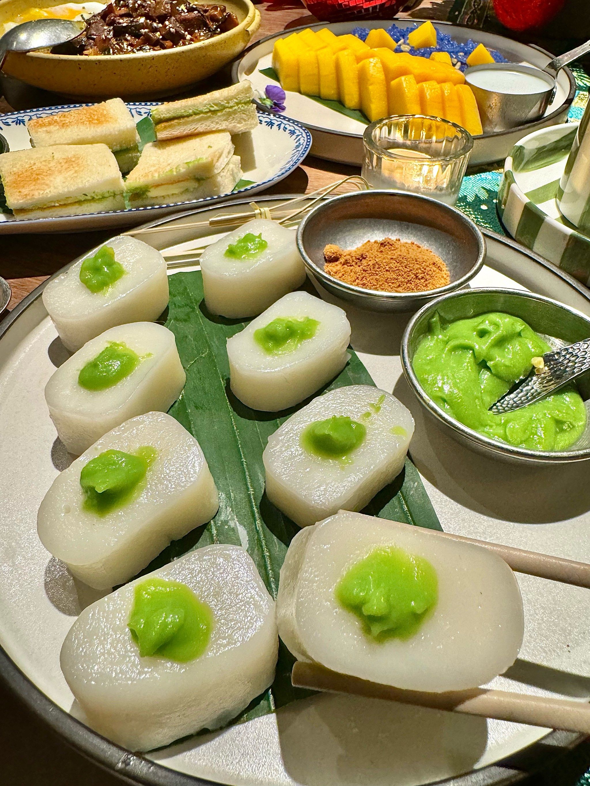 上海新出的斑斓年糕,糯叽叽好好吃!