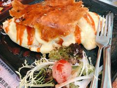 马苏里拉鸡扒蛋包饭-阿飛冰室(下沙店)
