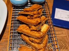 干炸带鱼-老头儿真传-老头儿油爆虾(胜利河美食街店)