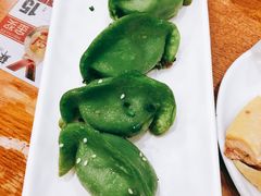 香辣肉锅贴-苏小柳手作点心(控江旭辉分院)