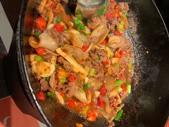 小炒黄牛肉-小隐人家(乐松店)