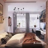 今日分享40平米的简约小蜗居，温馨舒适又大气