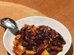 茄子烧年糕-宁波柏悦酒店·钱湖渔港