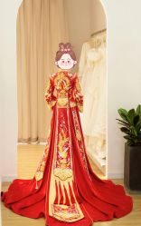 点击看大图 -曼青婚纱礼服馆