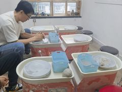 -不贰手作陶艺diy·烧玻璃·银饰团建(人民大学店)