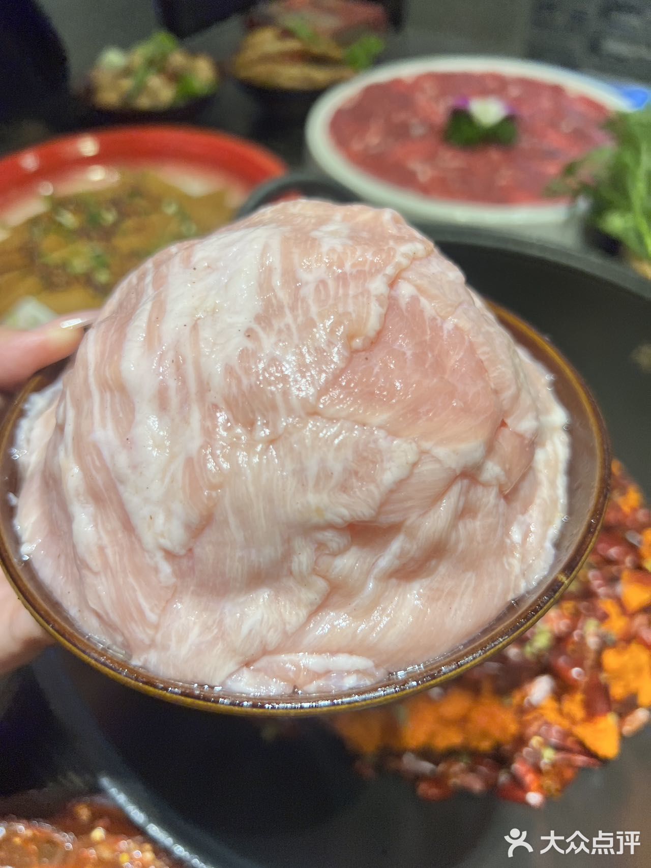 来海口吃火锅啦，色香味俱全